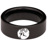 Goat Tungsten Carbide Ring