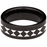 Diamond Tungsten Carbide Ring