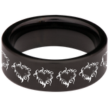 Firefighter's Wife Tungsten Carbide Ring