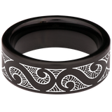 Maori Tungsten Carbide Ring