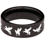 Pegasus Tungsten Carbide Ring