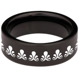 Goddess Pentacle Tungsten Carbide Ring