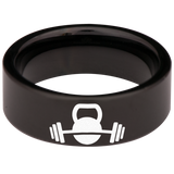 Crossfit Tungsten Carbide Ring