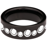 Tennis Tungsten Carbide Ring
