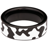 Camouflage Tungsten Carbide Ring