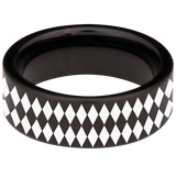 Jester Clown Tungsten Carbide Ring