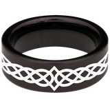 Ouroboros Tungsten Carbide Ring