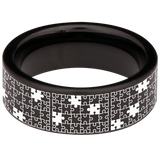 Puzzle Tungsten Carbide Ring