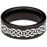 Knotwork Tungsten Carbide Ring