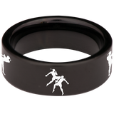 Muay Thai Tungsten Carbide Ring
