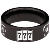 Gambler Style 2 Tungsten Carbide Ring