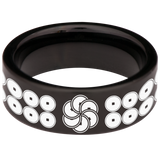 Lucky Cat Tungsten Carbide Ring