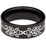 Nordic Wolf Tungsten Carbide Ring