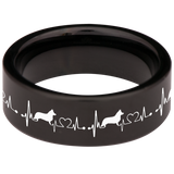 Corgi Tungsten Carbide Ring