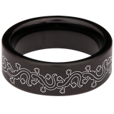 Lizard Tungsten Carbide Ring