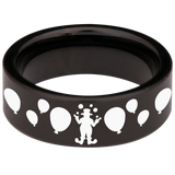 Clown Tungsten Carbide Ring