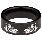 Swan Tungsten Carbide Ring