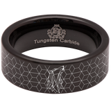 Geometric Wolf Style 2 Tungsten Carbide Ring