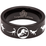 Dinosaur Tungsten Carbide Ring