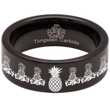Pineapple Tungsten Carbide Ring