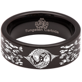 Koi Tungsten Carbide Ring