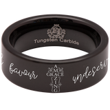 Amazing Grace Tungsten Carbide Ring