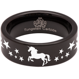 Unicorn Tungsten Carbide Ring