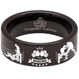 Boxing Tungsten Carbide Ring