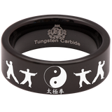 Taichi Tungsten Carbide Ring