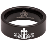 Cross Tungsten Carbide Ring