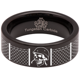 Soldier Skull Tungsten Carbide Ring