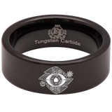 Odin's Eye Tungsten Carbide Ring
