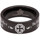 Daddy's Girl Father's Day Tungsten Carbide Ring