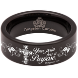 Philippians 1:29 Tungsten Carbide Ring