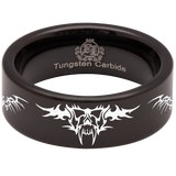 Vampire Skull Tungsten Carbide Ring