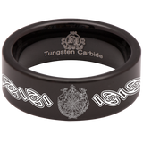 Celtic Dog Style 2 Tungsten Carbide Ring