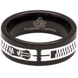Zipper Tungsten Carbide Ring
