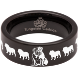 Bulldog Tungsten Carbide Ring