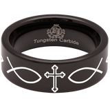 Orthodox Tungsten Carbide Ring