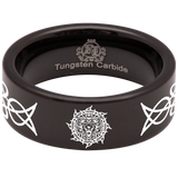 Nordic Wolf Tungsten Carbide Ring