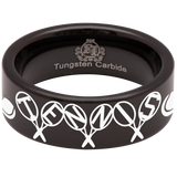 Tennis Tungsten Carbide Ring