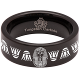 Pharaoh Tungsten Carbide Ring
