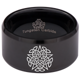 Celtic Pentacle Tungsten Carbide Ring