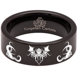 Cthulhu Tungsten Carbide Ring