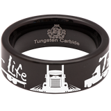 Trucker Life Tungsten Carbide Ring