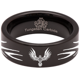 Flying Raven Tungsten Carbide Ring
