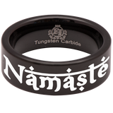 Namaste Tungsten Carbide Ring