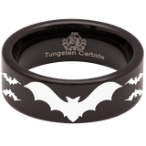 Bat Tungsten Carbide Ring