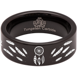 Dreamcatcher Tungsten Carbide Ring