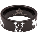 Pitbull Tungsten Carbide Ring